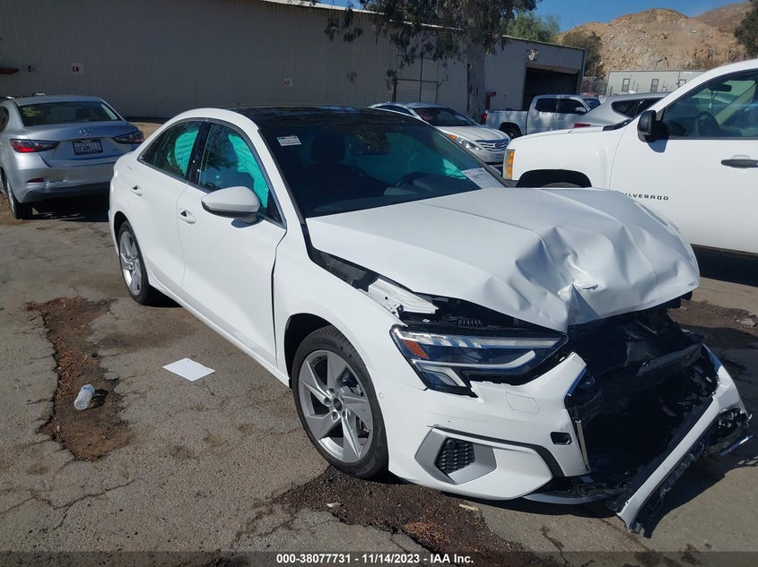 2024 Audi A3 Premium 40 Tfsi Front-Wheel Drive S Tronic VIN: WAUAUDGY8RA011327 Lot: 38077731