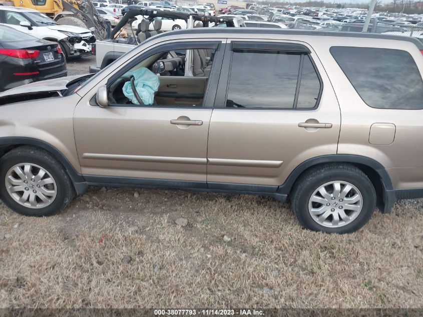 2005 Honda Cr-V Se VIN: SHSRD78965U321579 Lot: 38077793