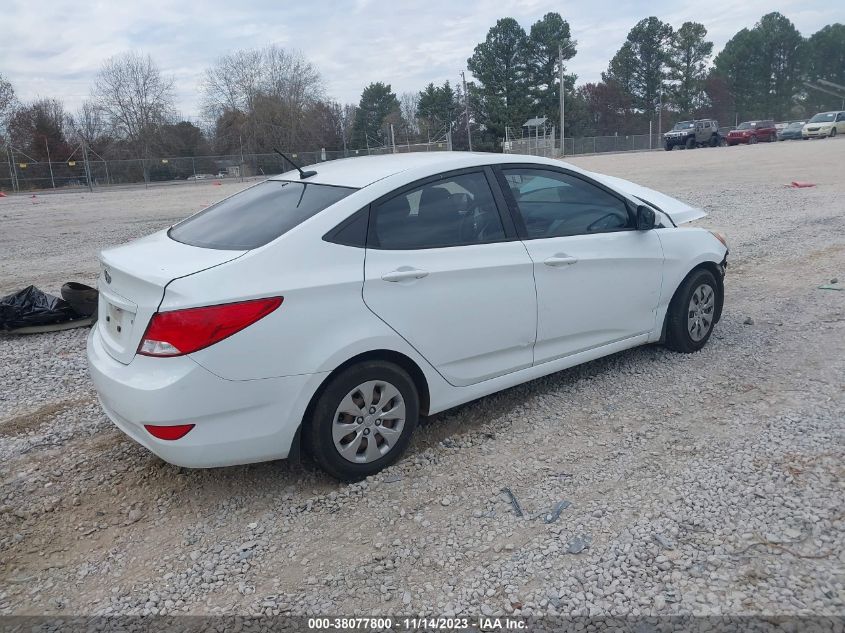 2016 Hyundai Accent Se VIN: KMHCT4AE2GU111475 Lot: 38077800