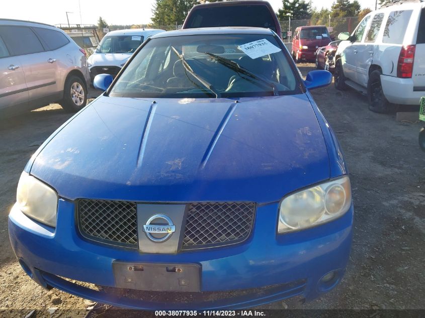 2006 Nissan Sentra 1.8S VIN: 3N1CB51D36L548269 Lot: 38077935