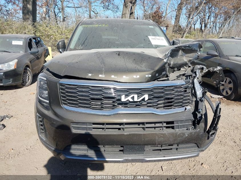 2022 Kia Telluride Ex VIN: 5XYP3DHC2NG283157 Lot: 38078132