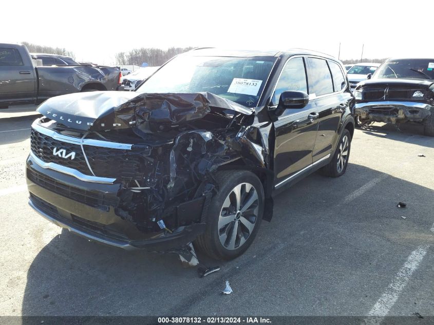 2022 Kia Telluride Ex VIN: 5XYP3DHC2NG283157 Lot: 38078132