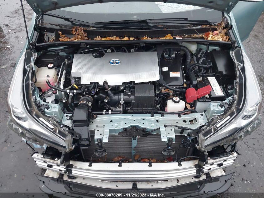 2019 Toyota Prius L Eco/Le/Xle/Limited VIN: JTDKARFU5K3093927 Lot: 38078209