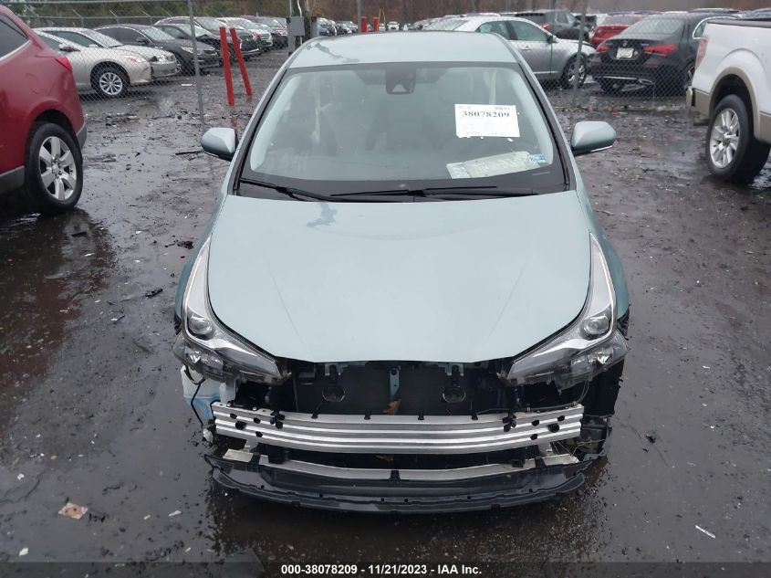 2019 Toyota Prius L Eco/Le/Xle/Limited VIN: JTDKARFU5K3093927 Lot: 38078209