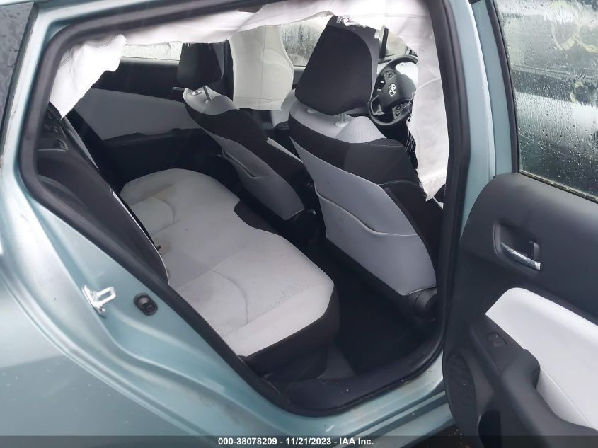 2019 Toyota Prius L Eco/Le/Xle/Limited VIN: JTDKARFU5K3093927 Lot: 38078209