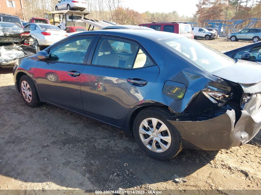 2015 Toyota Corolla Le Eco VIN: 2T1BPRHE5FC425298 Lot: 38078467