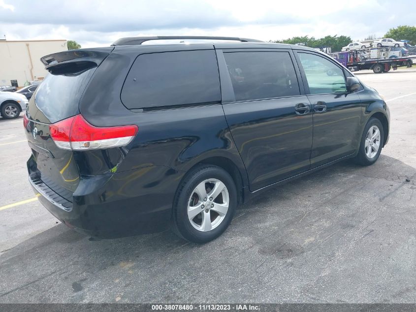 2011 Toyota Sienna Le VIN: 5TDKK3DC3BS076921 Lot: 38078480