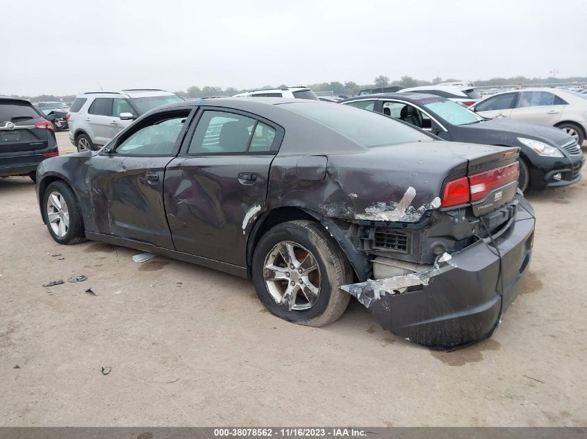 2014 Dodge Charger Se VIN: 2C3CDXBG6EH268384 Lot: 38078562