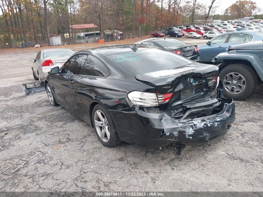 2015 BMW 428I xDrive VIN: WBA3N9C51FK246396 Lot: 38078611