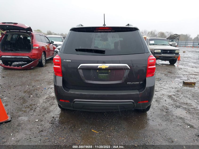 2016 Chevrolet Equinox Lt VIN: 2GNALCEK1G6339799 Lot: 38078655