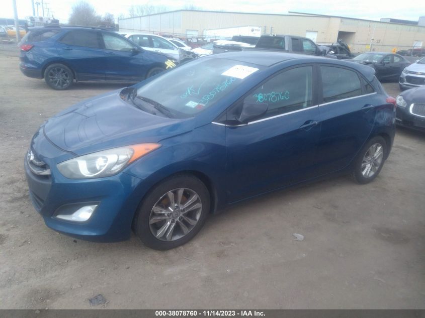 2014 Hyundai Elantra Gt VIN: KMHD35LH2EU222476 Lot: 38078760