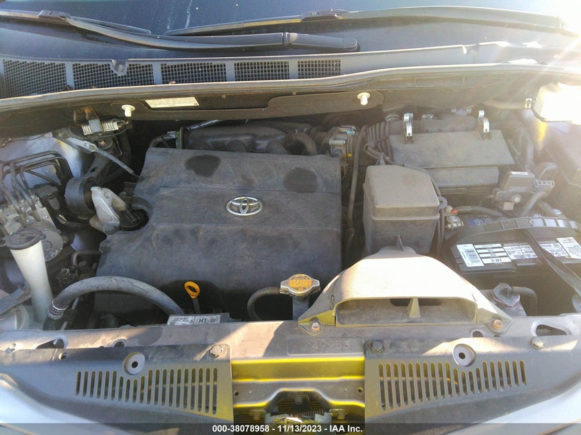 2012 Toyota Sienna Xle Aas/Xle/Ltd VIN: 5TDYK3DCXCS246929 Lot: 38078958