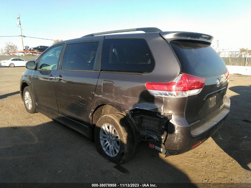 2012 Toyota Sienna Xle Aas/Xle/Ltd VIN: 5TDYK3DCXCS246929 Lot: 38078958