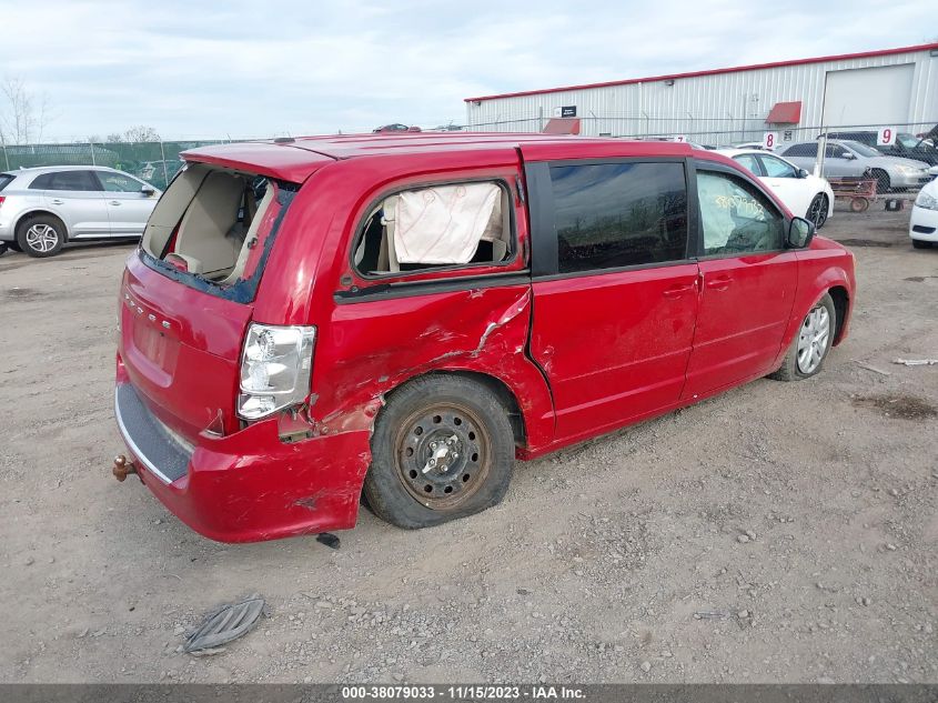 2013 Dodge Grand Caravan Se VIN: 2C4RDGBG4DR810080 Lot: 38079033