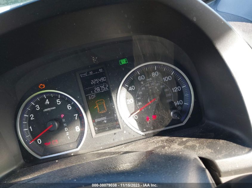 2007 Honda Cr-V Ex-L VIN: JHLRE48727C051772 Lot: 38079038