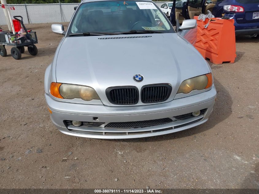 2003 BMW 325Ci VIN: WBABN33493PG62634 Lot: 38079111