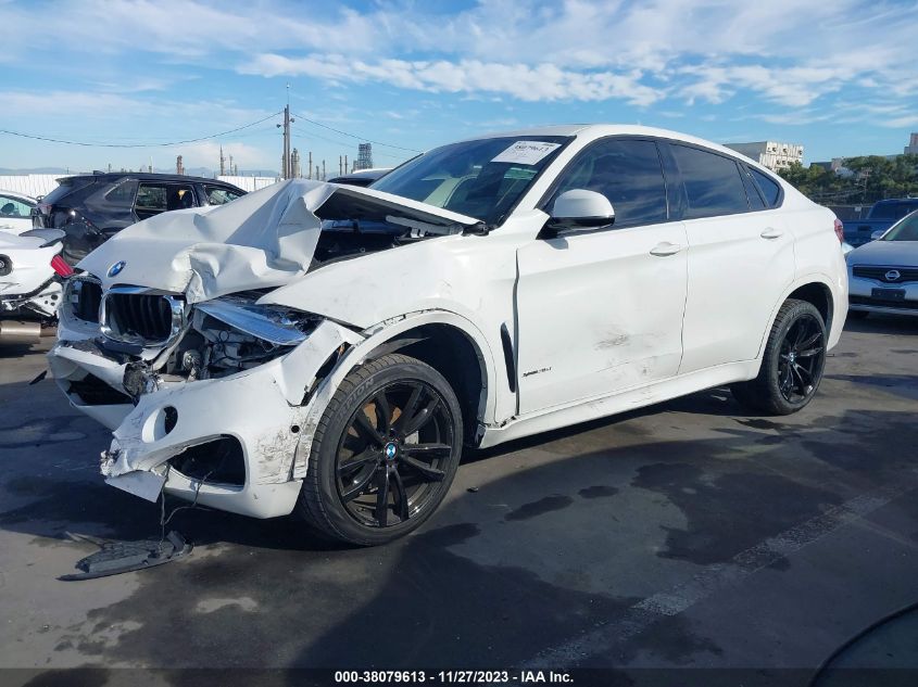 VIN 5UXKU2C5XK0Z65627 2019 BMW X6, Xdrive35I no.2