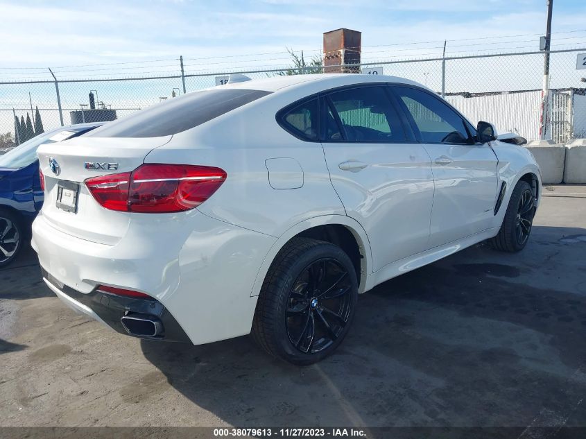 VIN 5UXKU2C5XK0Z65627 2019 BMW X6, Xdrive35I no.4