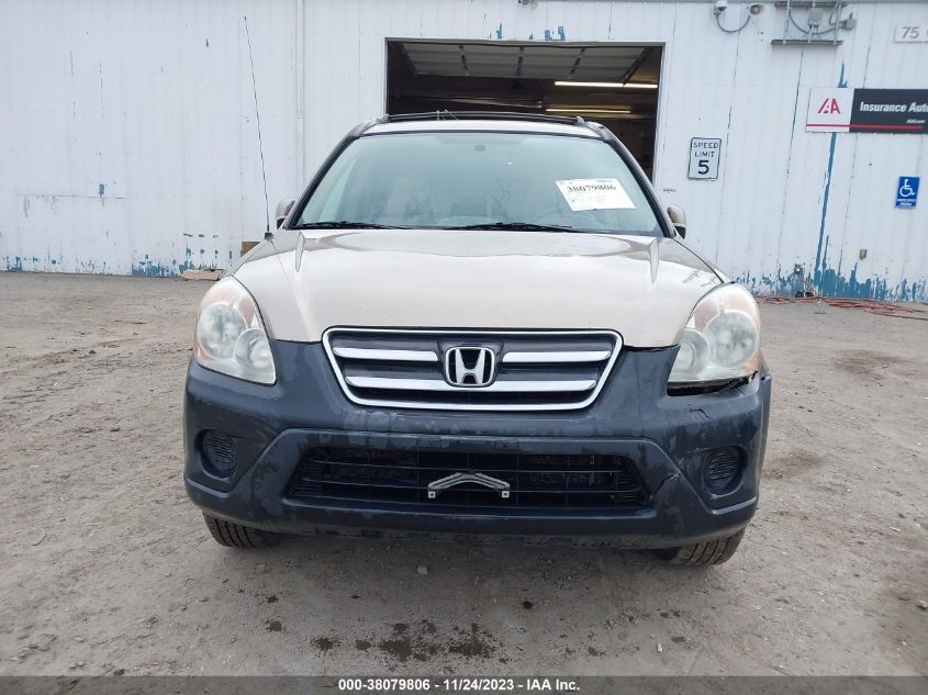 2005 Honda Cr-V Ex VIN: JHLRD78835C001103 Lot: 38079806