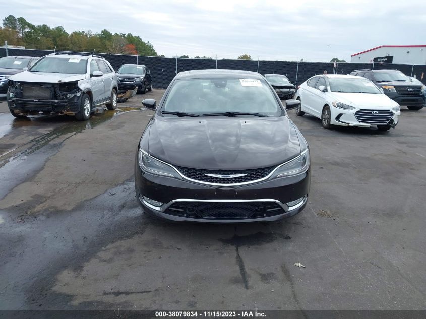 2015 Chrysler 200 C VIN: 1C3CCCCB6FN597481 Lot: 38079834