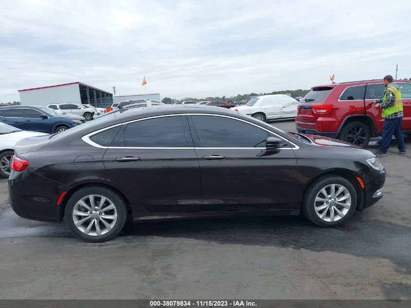 2015 Chrysler 200 C VIN: 1C3CCCCB6FN597481 Lot: 38079834