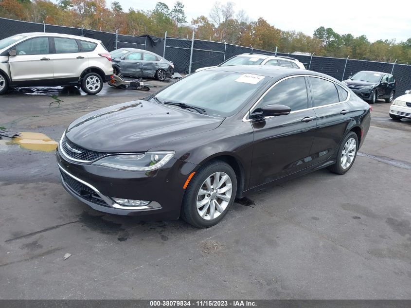 2015 Chrysler 200 C VIN: 1C3CCCCB6FN597481 Lot: 38079834