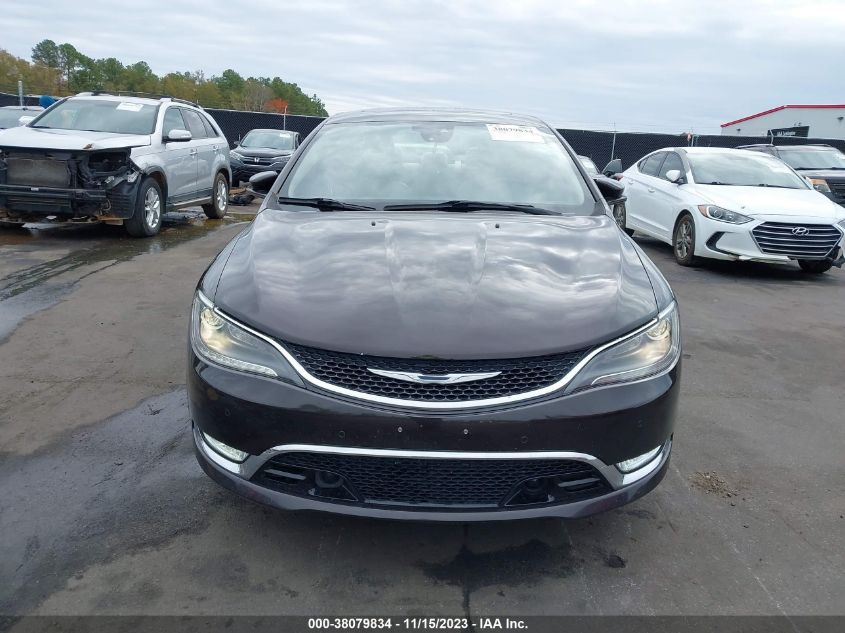 2015 Chrysler 200 C VIN: 1C3CCCCB6FN597481 Lot: 38079834