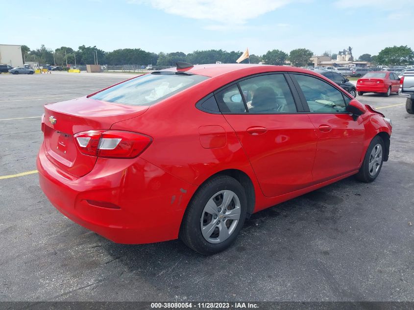 2018 Chevrolet Cruze Ls Auto VIN: 1G1BC5SM5J7197455 Lot: 38080054