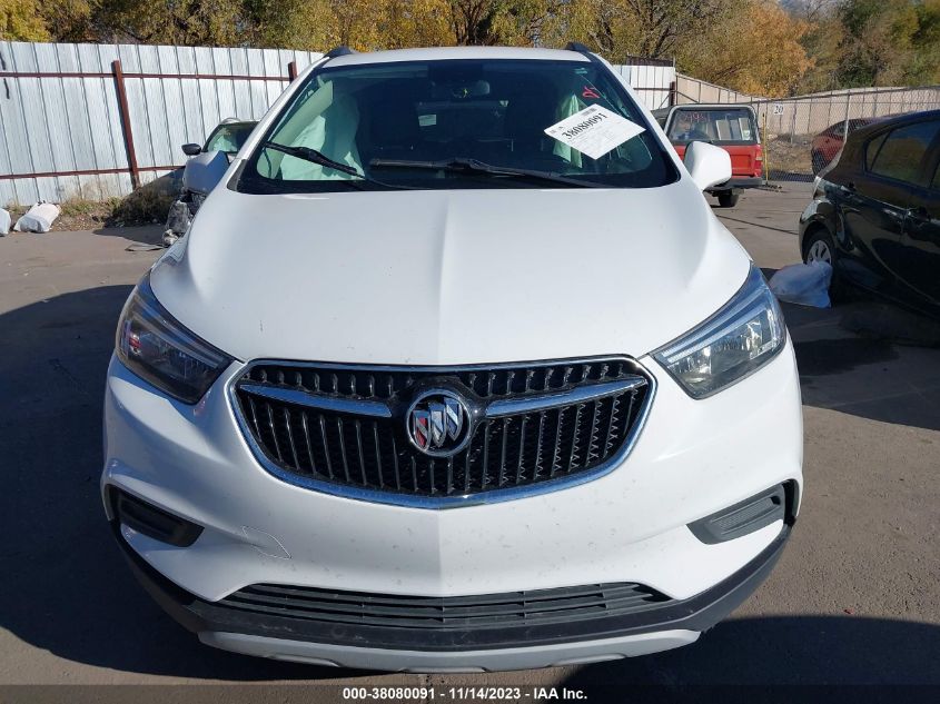 2020 Buick Encore Fwd Preferred VIN: KL4CJASB4LB026036 Lot: 38080091