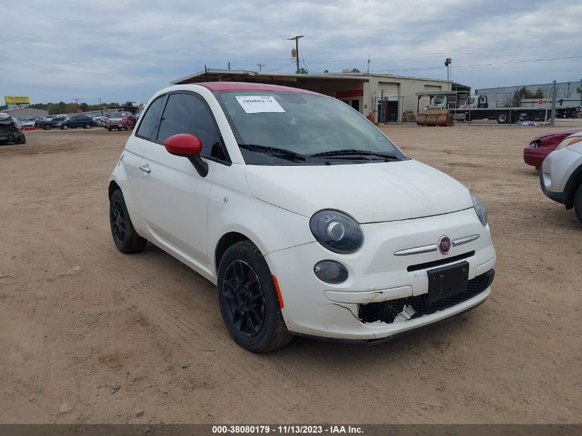 2015 Fiat 500 Pop VIN: 3C3CFFAR4FT585886 Lot: 38080179