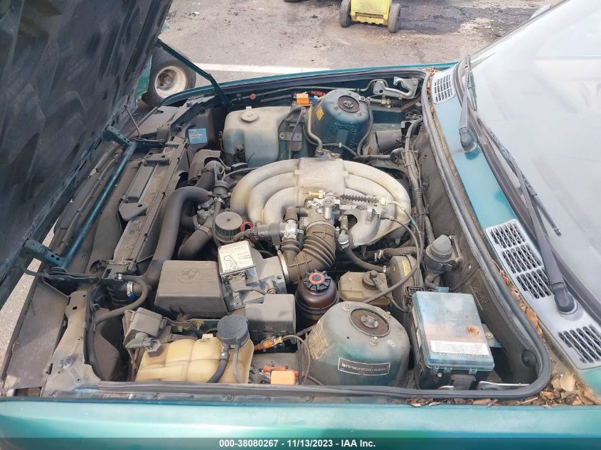 1991 BMW 325 I/Is VIN: WBAAA1318MEC69867 Lot: 38080267