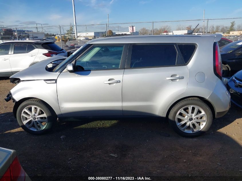 2017 Kia Soul + VIN: KNDJP3A56H7477093 Lot: 38080277