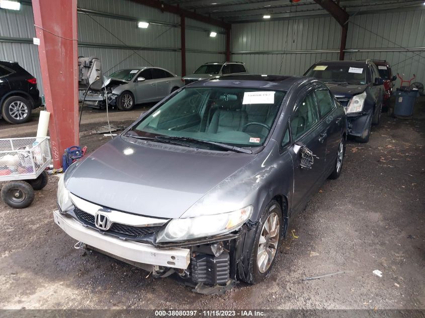 2010 Honda Civic Ex-L VIN: 2HGFA1F95AH511527 Lot: 38080397