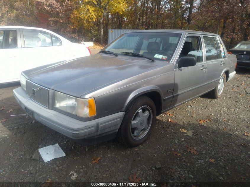 1990 Volvo 740 Gle VIN: YV1FA8940L2473119 Lot: 38080486