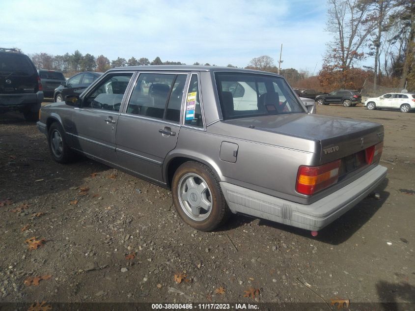 1990 Volvo 740 Gle VIN: YV1FA8940L2473119 Lot: 38080486