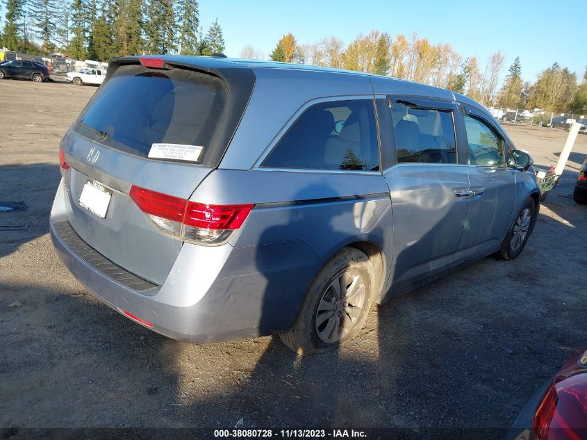 2014 Honda Odyssey Ex-L VIN: 5FNRL5H64EB024041 Lot: 38080728