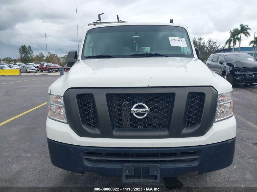 2018 Nissan Nv Cargo Nv1500 Sv V6 VIN: 1N6BF0KM8JN812185 Lot: 38080822