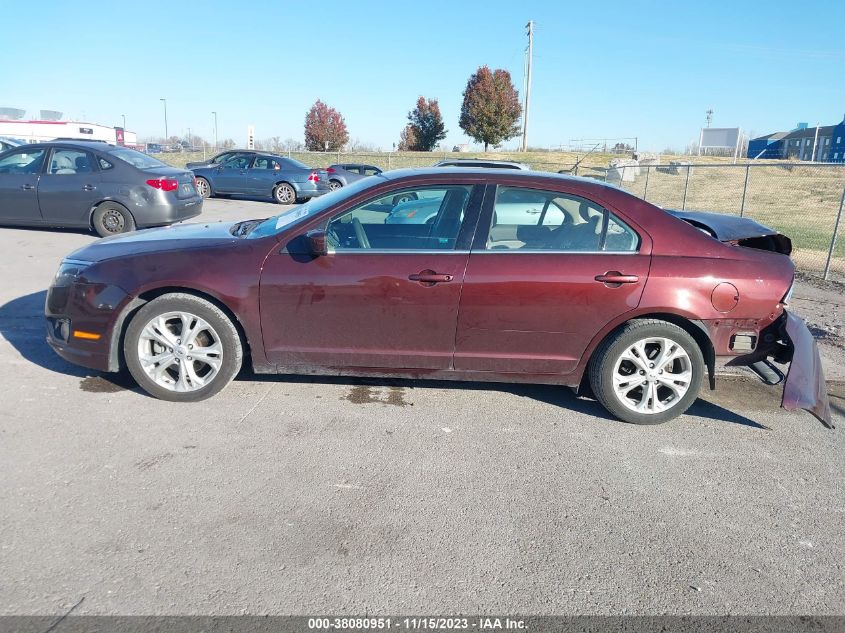 2012 Ford Fusion Se VIN: 3FAHP0HA3CR143966 Lot: 38080951