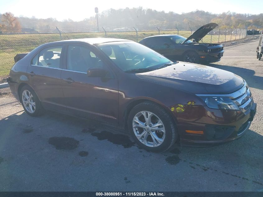 2012 Ford Fusion Se VIN: 3FAHP0HA3CR143966 Lot: 38080951