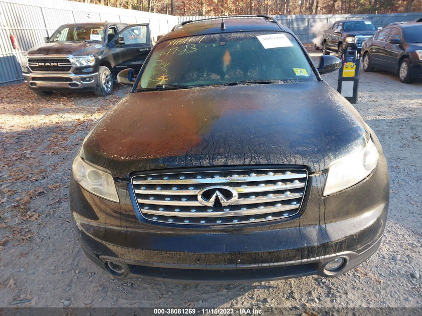 2004 Infiniti Fx35 VIN: JNRAS08W94X224680 Lot: 38081269