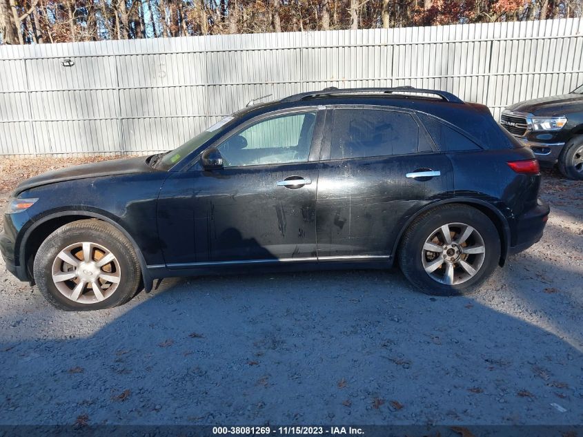 2004 Infiniti Fx35 VIN: JNRAS08W94X224680 Lot: 38081269