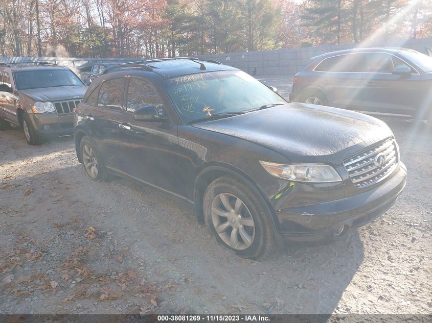 2004 Infiniti Fx35 VIN: JN1BV7AR3FM396655 Lot: 38081269