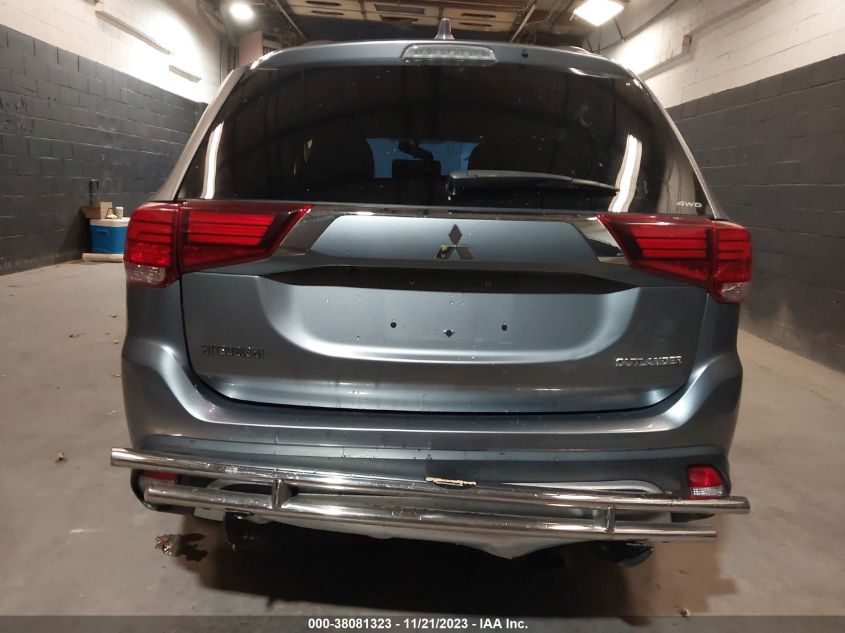 2019 Mitsubishi Outlander Le/Sel/Es/Se VIN: JA4AZ3A39KZ051316 Lot: 38081323