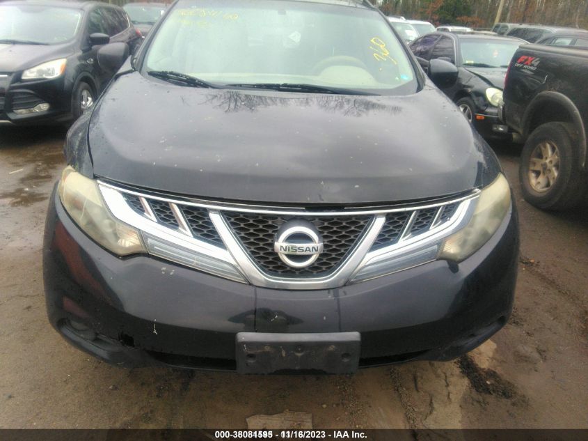 2011 Nissan Murano Le VIN: JN8AZ1MW5BW179591 Lot: 38081595