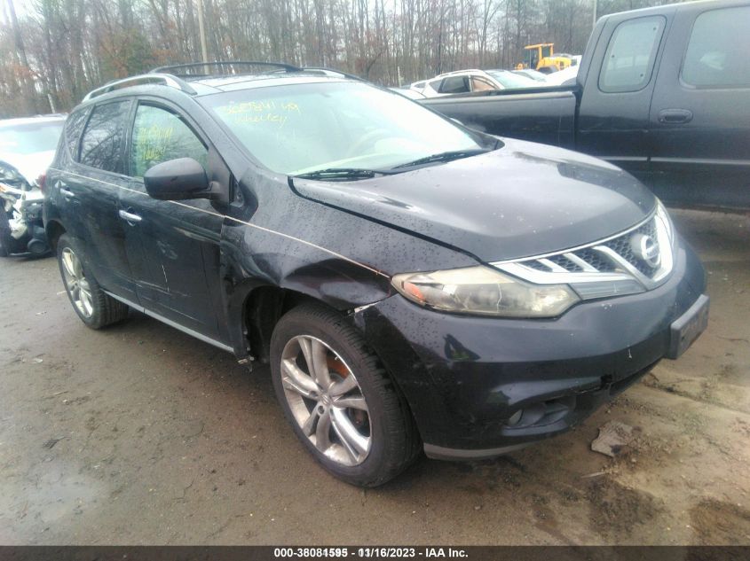 2011 Nissan Murano Le VIN: JN8AZ1MW5BW179591 Lot: 38081595