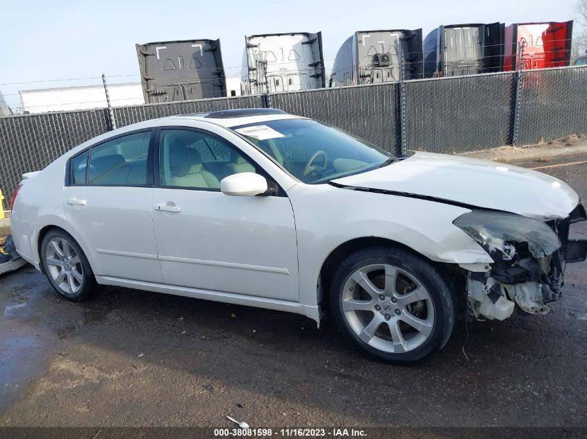 2008 Nissan Maxima 3.5 Se VIN: 1N4BA41E48C828057 Lot: 38081598