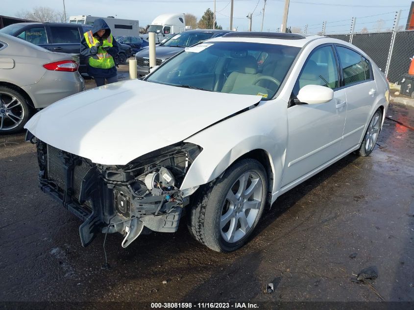 2008 Nissan Maxima 3.5 Se VIN: 1N4BA41E48C828057 Lot: 38081598