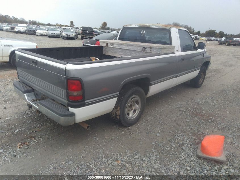 1995 Dodge Ram 1500 VIN: 1B7HC16Y4SS353717 Lot: 38081600