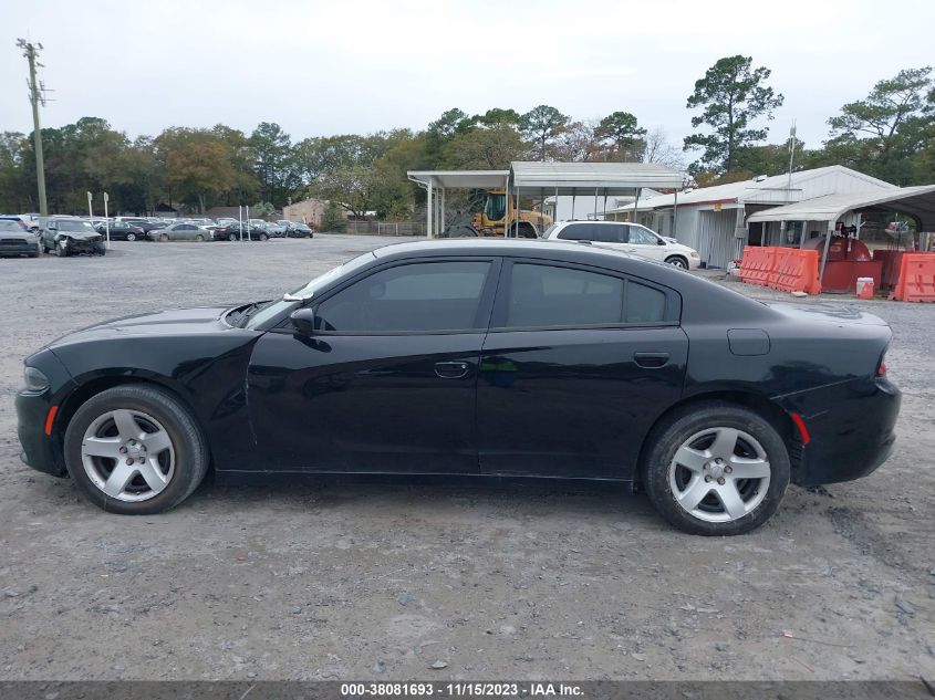 2018 Dodge Charger Police Rwd VIN: 2C3CDXAT9JH247358 Lot: 38081693