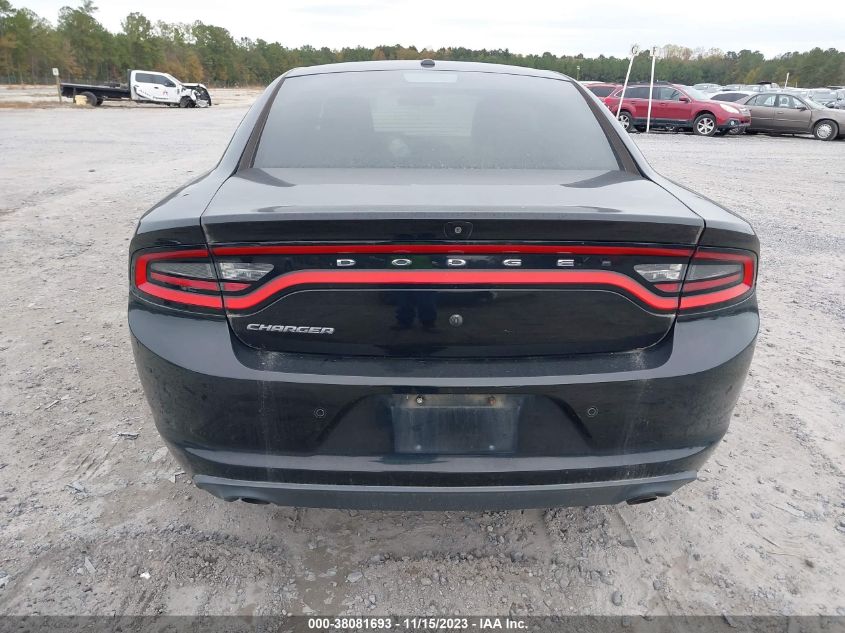 2018 Dodge Charger Police Rwd VIN: 2C3CDXAT9JH247358 Lot: 38081693